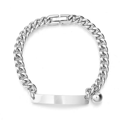 Simple Style Geometric Stainless Steel Bracelets