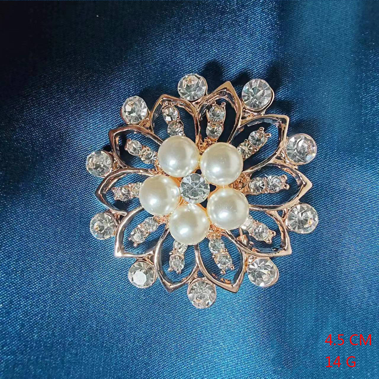 Elegant Leaf Flower Alloy Women'S Brooches