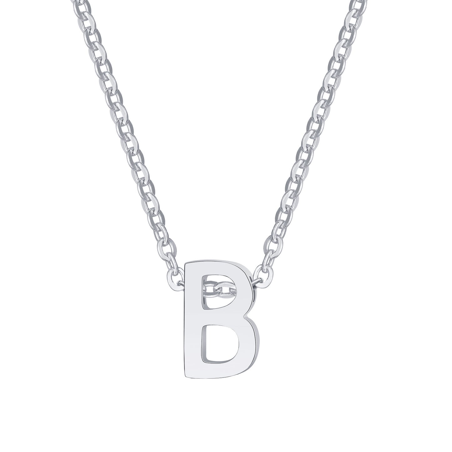 Wholesale Jewelry Simple Style Letter Stainless Steel Gold Plated Plating