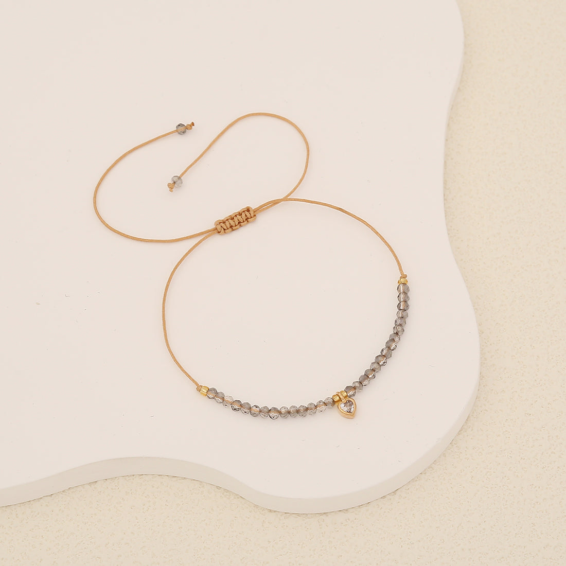Simple Style Heart Shape Copper Bracelets