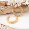 1 Pair IG Style U Shape Plating Stainless Steel Hoop Earrings Ear Studs