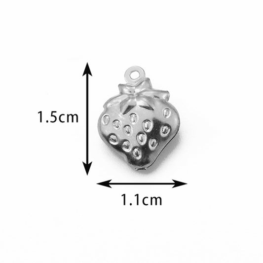 50 Pcs/Package Casual Beach Starfish Hippocampus Elephant Stainless Steel Plating Pendant Jewelry Accessories