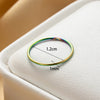 1 Piece Ig Style Round Colorful Plating Stainless Steel Hoop Earrings