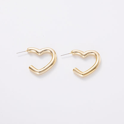 1 Pair Simple Style Geometric Plating Arylic Earrings