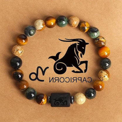 Casual Simple Style Constellation Natural Stone Bracelets In Bulk