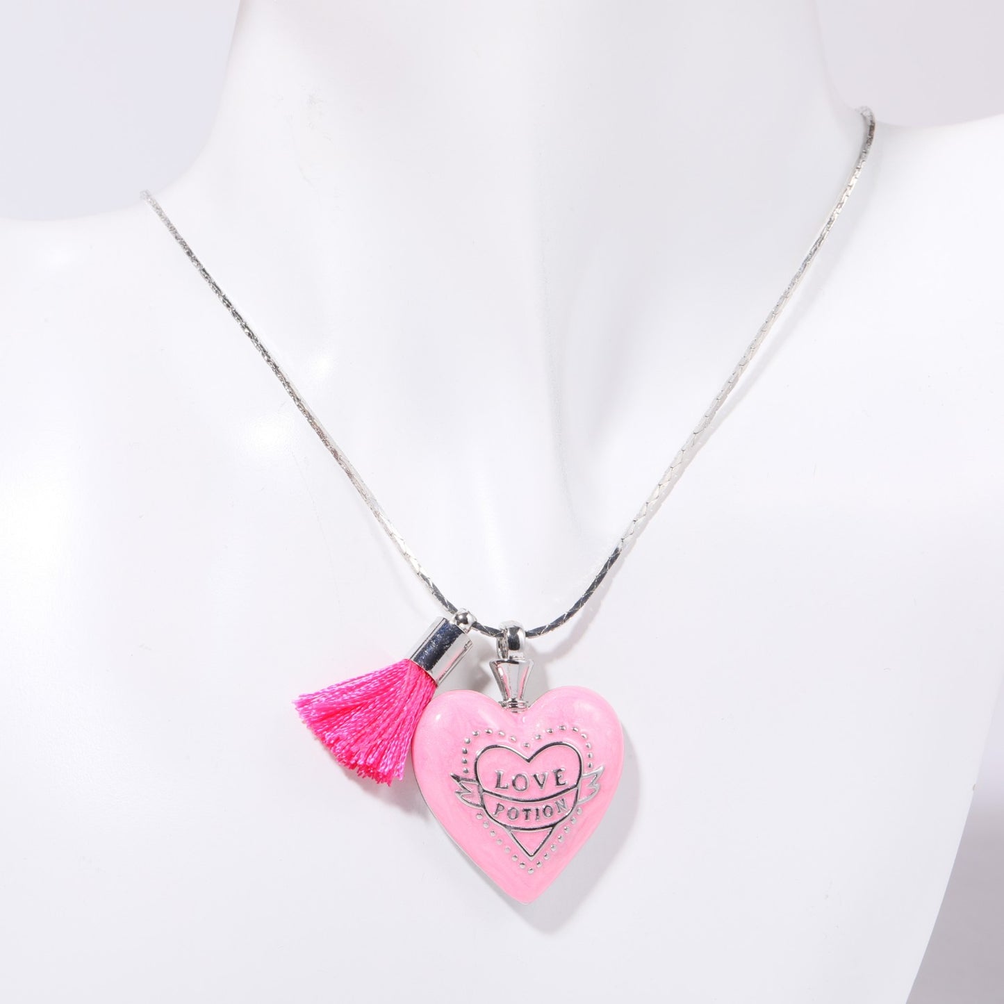 Ig Style Sweet Heart Shape Copper Plating 18k Gold Plated Pendant Necklace