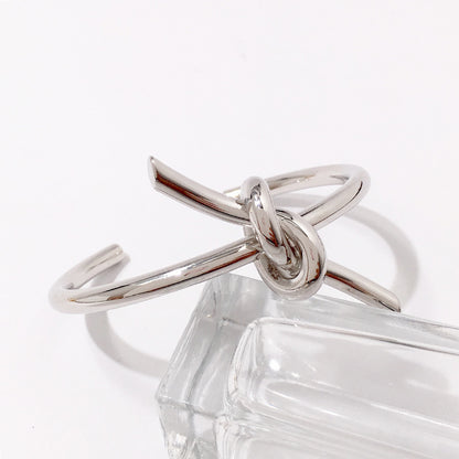 Simple Style C Shape Copper Bangle