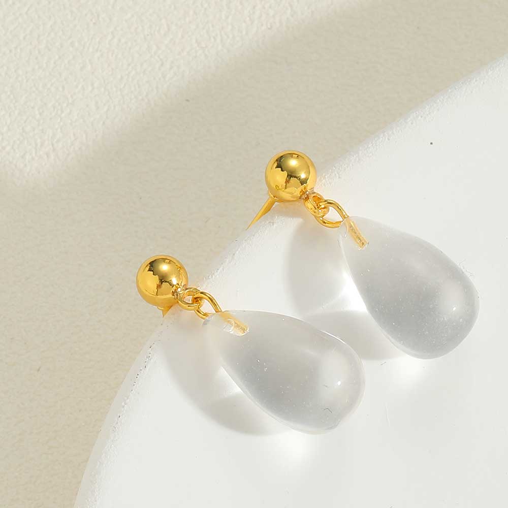 1 Pair Elegant Sweet Flower Plating Inlay Arylic Alloy Copper Artificial Pearls Zircon Earrings