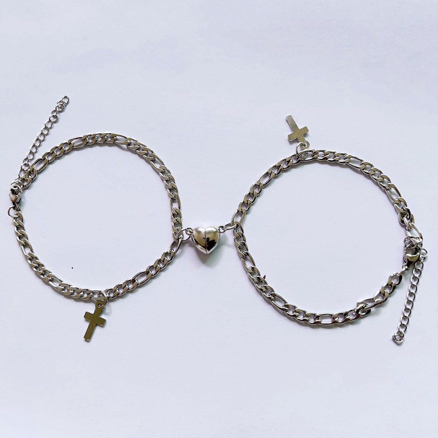 Simple Style Heart Shape Alloy Wholesale Bracelets