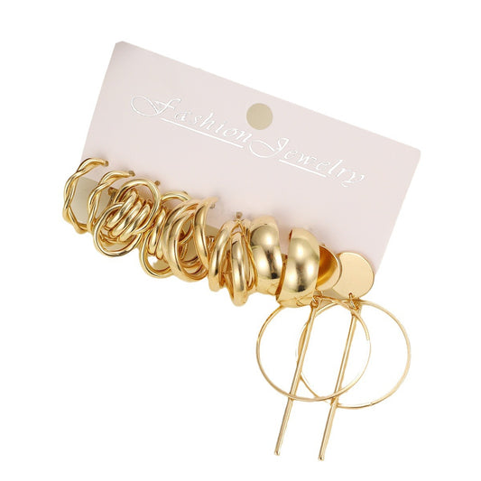 1 Set IG Style Casual Glam Solid Color Alloy Earrings