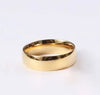 Stainless Steel 14K Gold Plated Simple Style Geometric Plating Rings