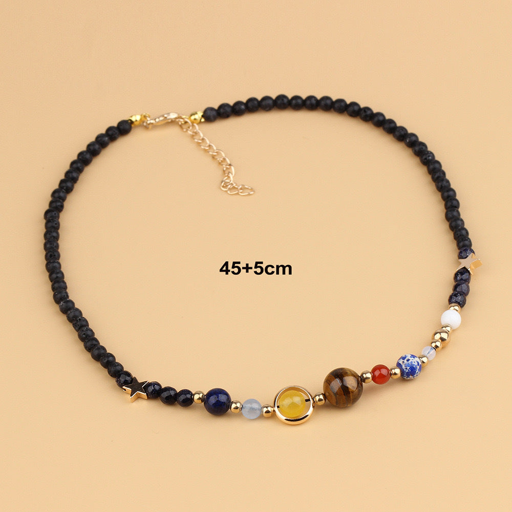 Simple Style Round Natural Stone Wholesale Bracelets