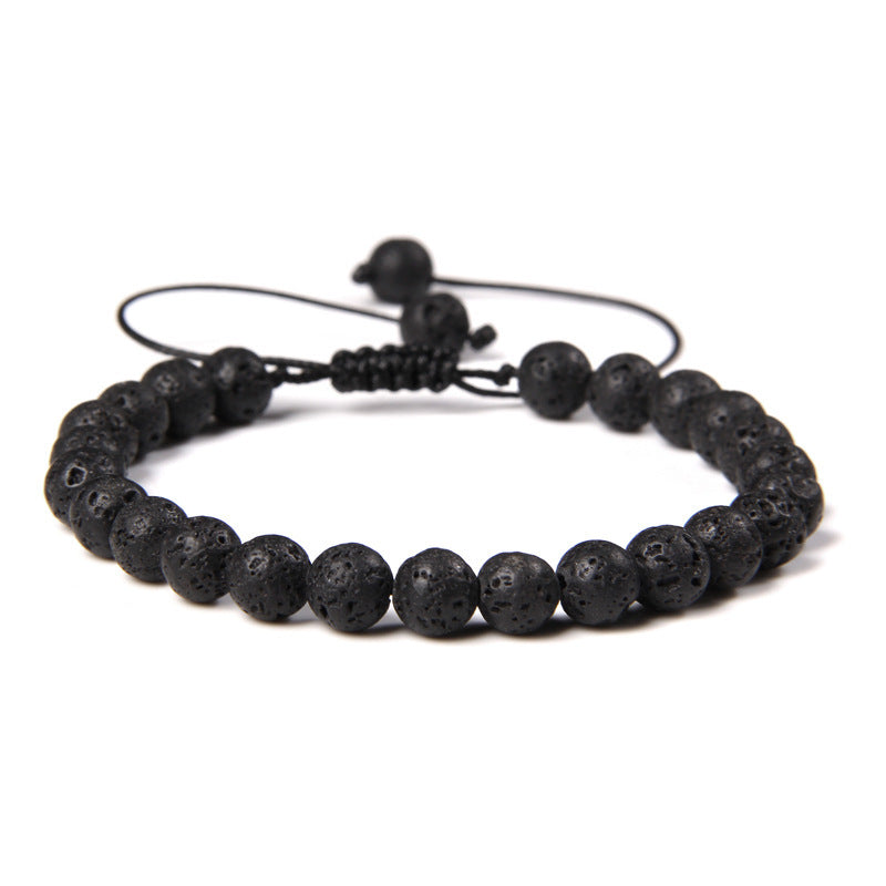 Simple Style Geometric Stone Unisex Drawstring Bracelets