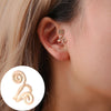 1 Piece Simple Style Commute Geometric Inlay Copper Zircon Ear Cuffs