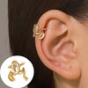 1 Piece Simple Style Commute Geometric Inlay Copper Zircon Ear Cuffs