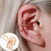 1 Piece Simple Style Commute Geometric Inlay Copper Zircon Ear Cuffs