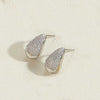 1 Pair Vintage Style Simple Style Commute Round Water Droplets Inlay Copper Zircon 14K Gold Plated Earrings Ear Studs