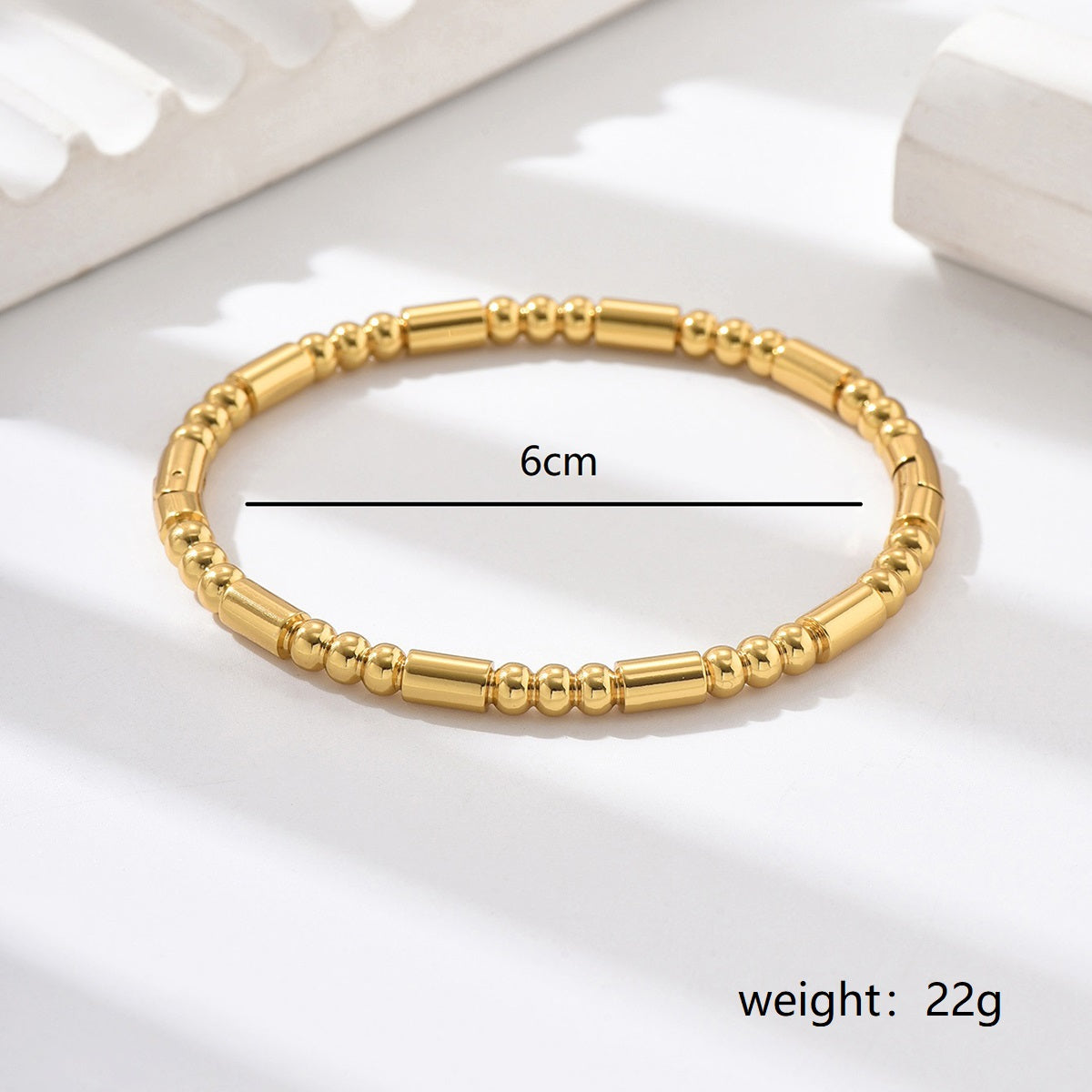 Stainless Steel Modern Style Simple Style Solid Color Solid Color Bangle