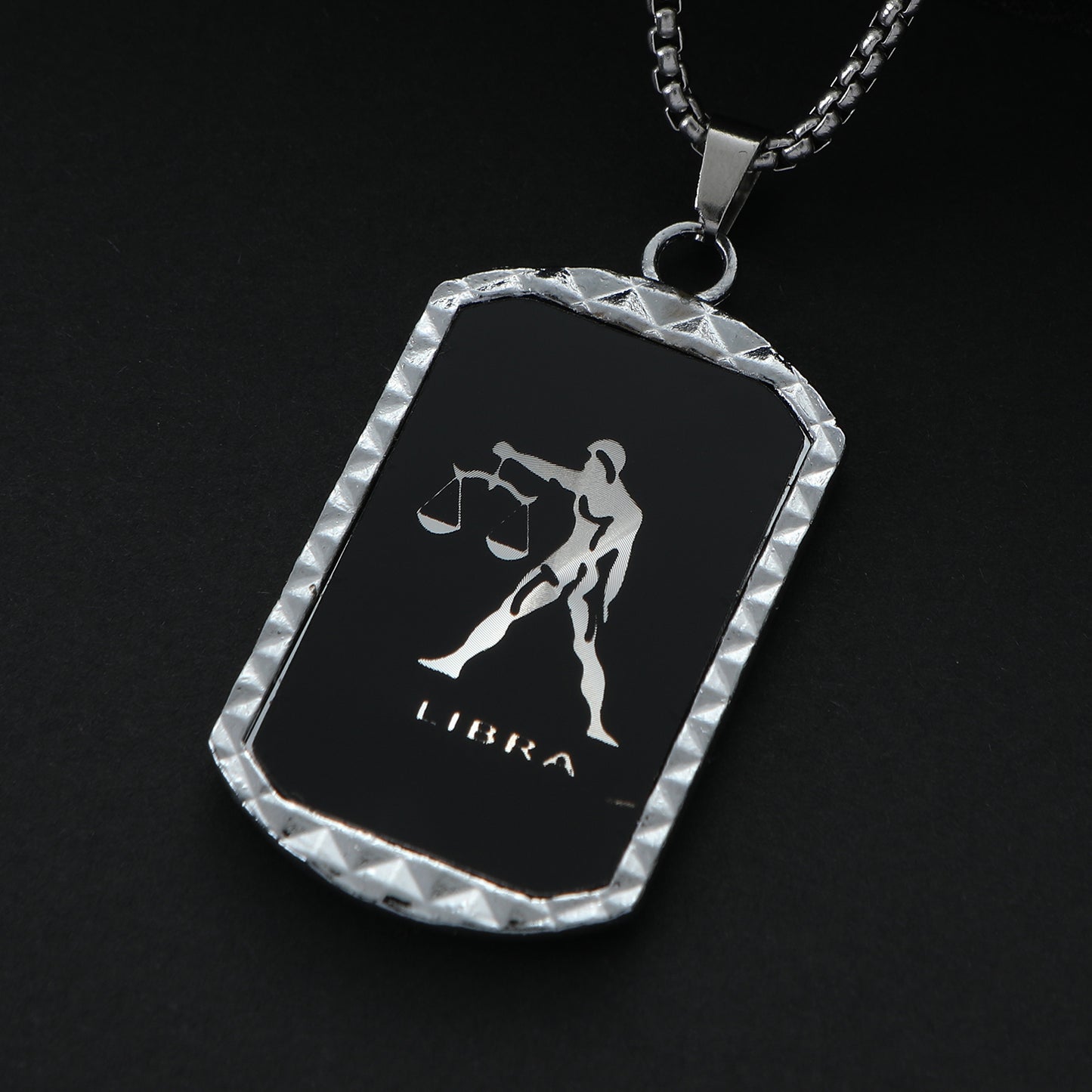 Steel Exaggerated Funny Constellation Pendant Necklace