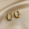 1 Pair Elegant Wedding Romantic U Shape Handmade Alloy K Gold Plated Earrings