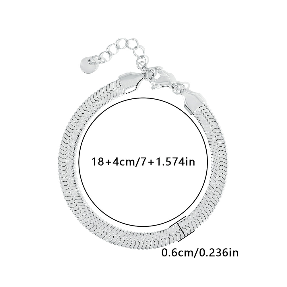 Stainless Steel IG Style Solid Color Bracelets