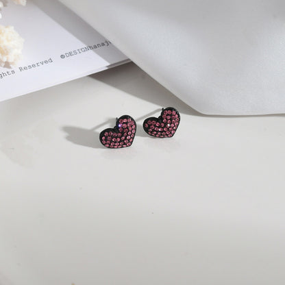 1 Pair Elegant Simple Style Flower Butterfly Alloy Drop Earrings Ear Studs