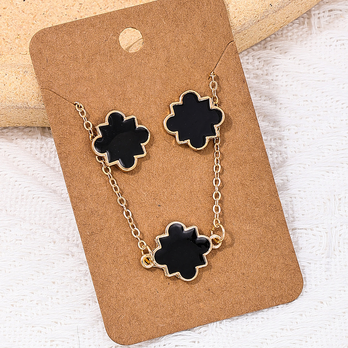 Classic Style Geometric Alloy Women's Jewelry Set