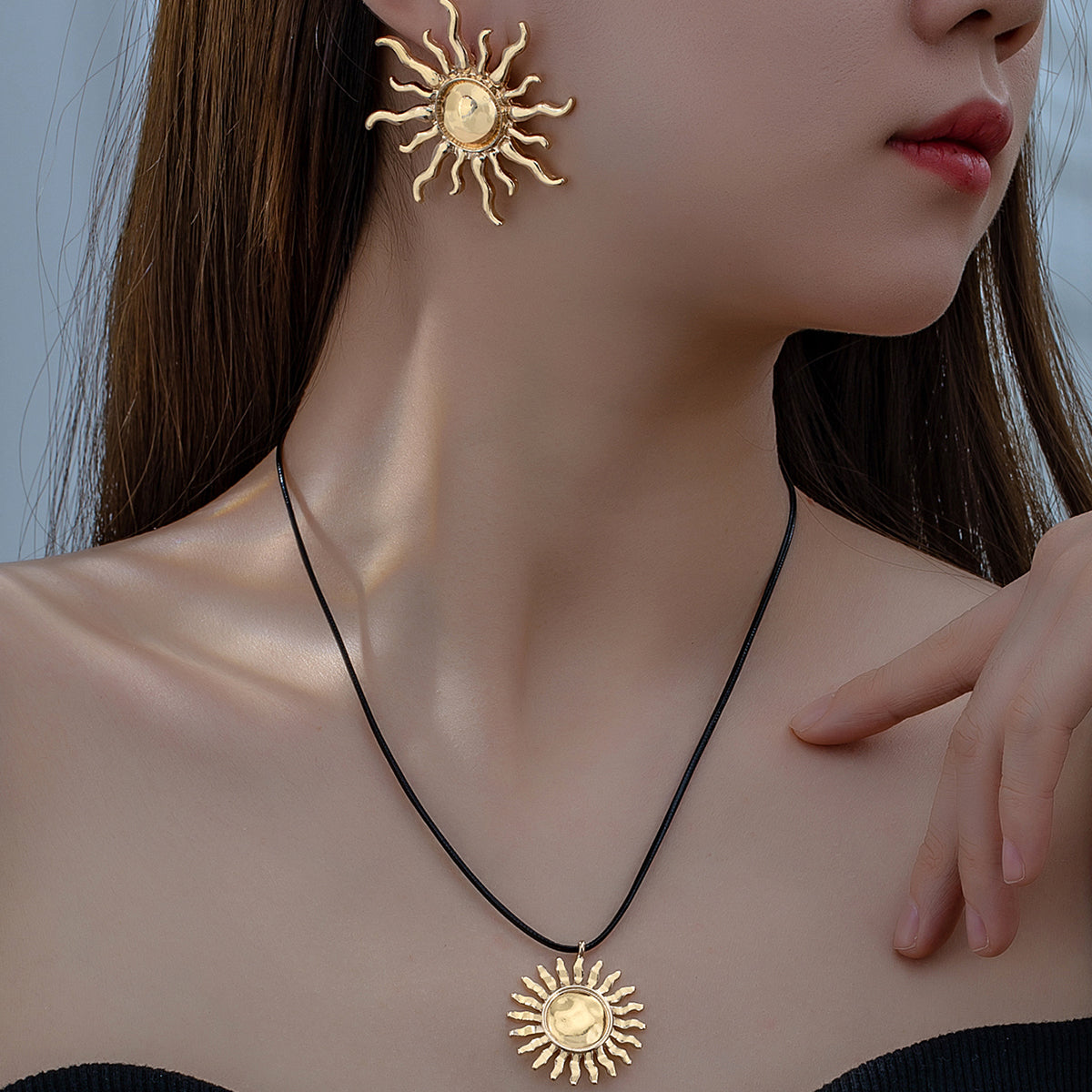 Simple Style Commute Sun Alloy Women's Jewelry Set