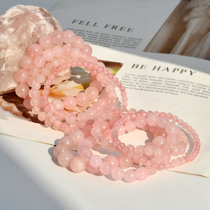 Fairy Style Simple Style Round Natural Stone Bracelets In Bulk