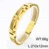 Stainless Steel Simple Style Geometric Inlay Zircon Bracelets