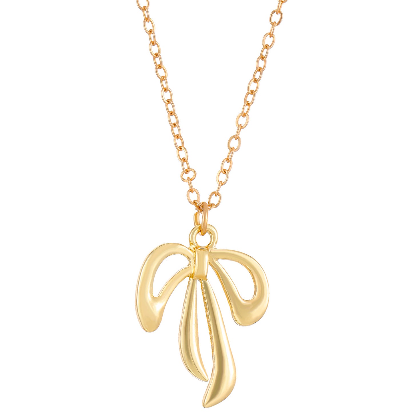 IG Style Bow Knot Alloy Plating Women's Pendant Necklace