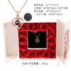 Simple Style Commute Heart Shape Copper Zircon Pendant Necklace In Bulk