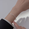 Casual Simple Style Solid Color Copper Plating Bracelets