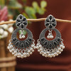 1 Pair Retro Ethnic Style Geometric Plating Inlay Alloy Rhinestones Drop Earrings