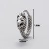 1 Piece Vintage Style Simple Style Snake Dragon 316 Stainless Steel  Ear Studs