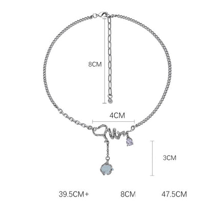 Elegant Simple Style Geometric Alloy Irregular Women's Bracelets Earrings Necklace