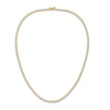 Casual Elegant Classic Style Solid Color Copper Brass Plating Inlay Zircon 18k Gold Plated White Gold Plated Necklace