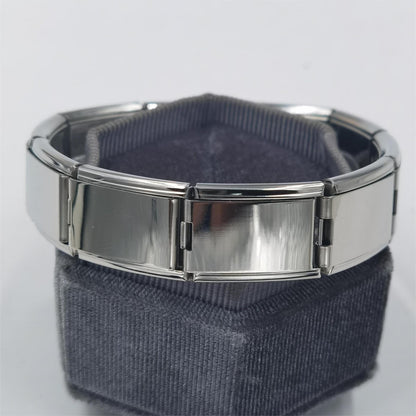 Stainless Steel Simple Style Geometric Polishing Bracelets