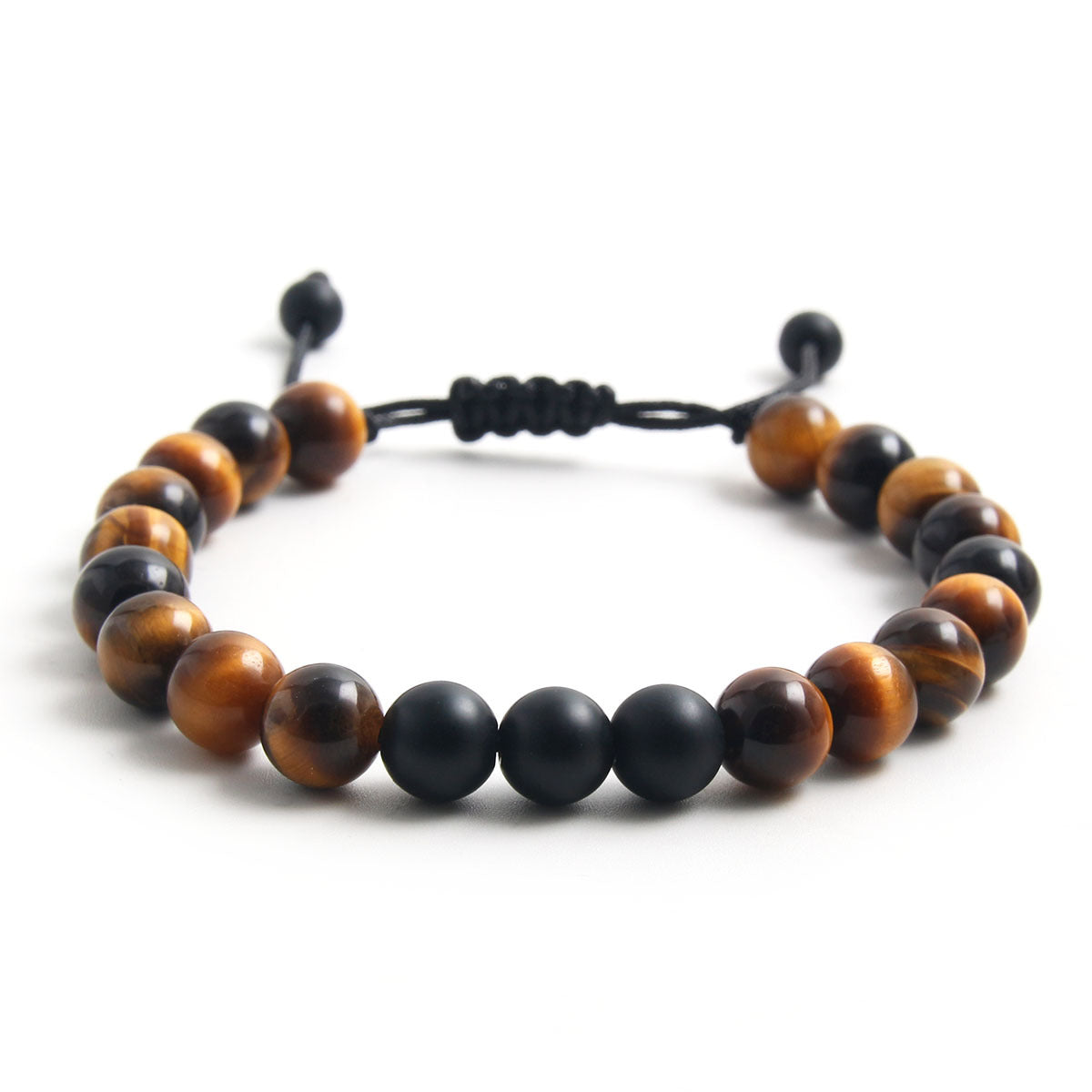 Retro Geometric Natural Stone Bracelets In Bulk