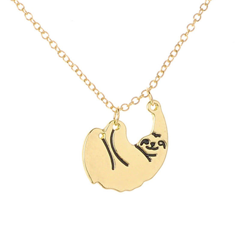 Cute Kise Alloy Asymmetrical Plating Women's Pendant Necklace