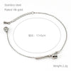 Titanium Steel Gold Plated Simple Style Classic Style Flower Plating Bracelets