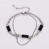 304 Stainless Steel Simple Style Classic Style Solid Color Bracelets