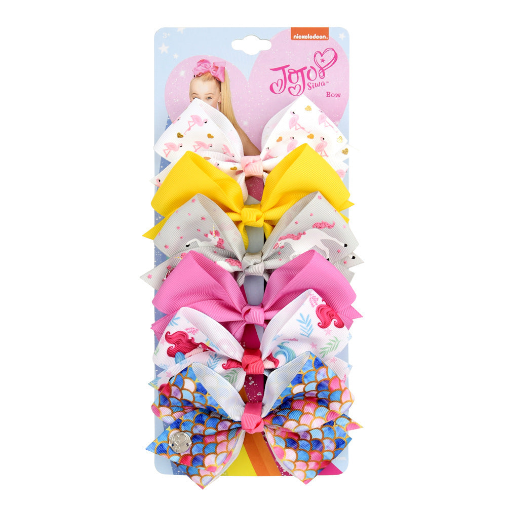 New Children's Bow Hairpin Set