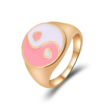 Fashion Geometric Alloy Plating No Inlaid Women's Rings