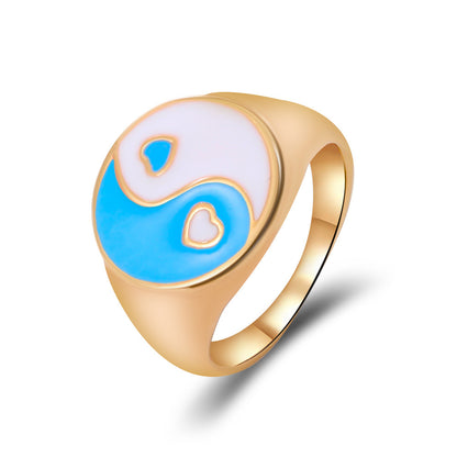 Fashion Geometric Alloy Plating No Inlaid Women's Rings