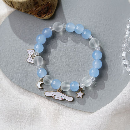 Fashion Rabbit Alloy Beaded Bracelets