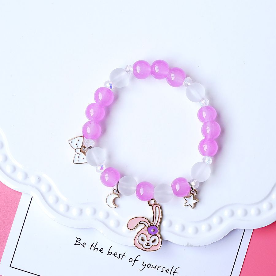 Fashion Rabbit Alloy Beaded Bracelets