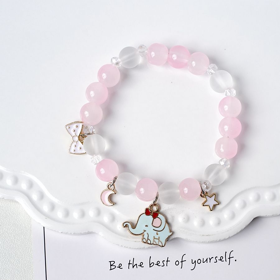 Fashion Rabbit Alloy Beaded Bracelets