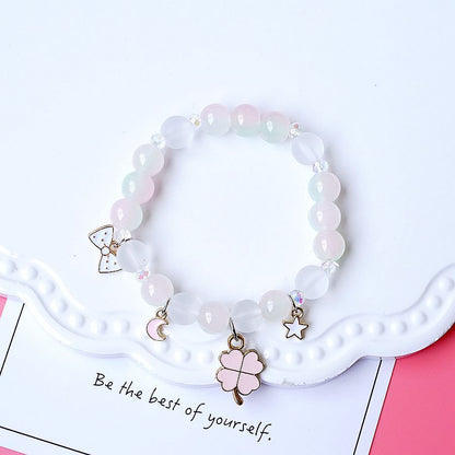 Fashion Rabbit Alloy Beaded Bracelets