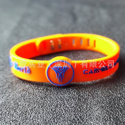 Fashion Basketball Star Silica Gel Unisex Bangle